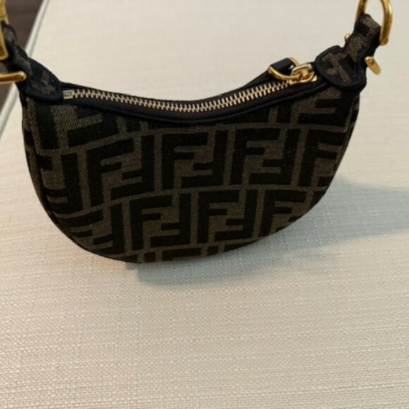 Fendigraphy Small Nano Jacquard Wristlet - Picture 4 of 6